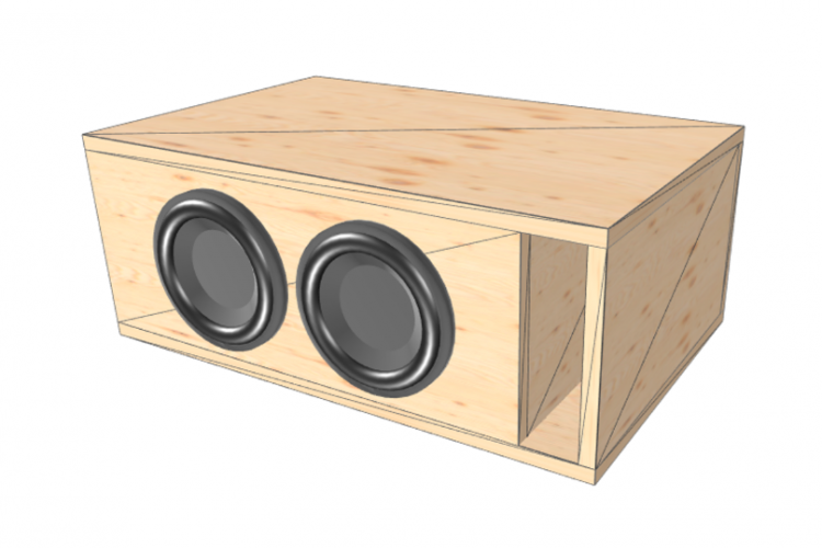 Skema Box Subwoofer 12 Inch Untuk Rumahan dengan Suara Lantang dan Menantang