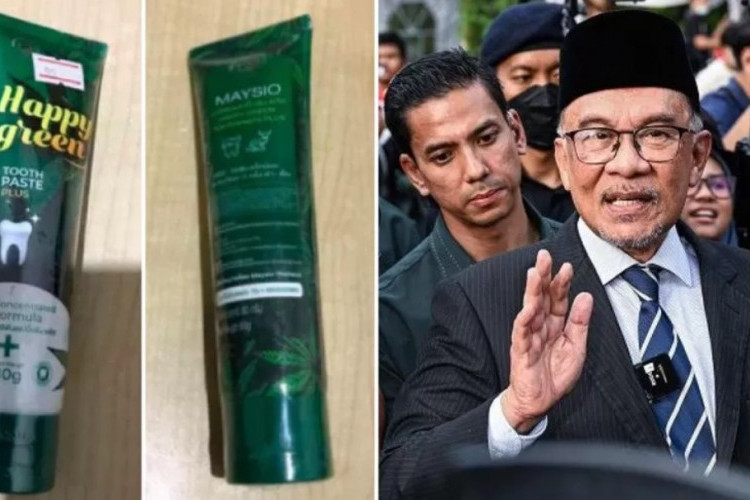 Viral! Perdana Menteri Malaysia Dikirimi Paket Pasta Gigi Ganja dari Indonesia