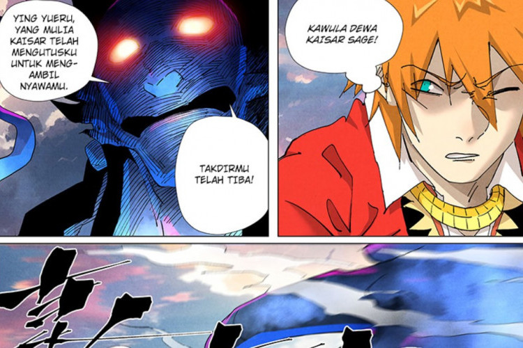 Baca Manhua Tales of Demons and Gods Chapter 426 Bahasa Indonesia, Mimpi Nie Li Penghancuran Dunia