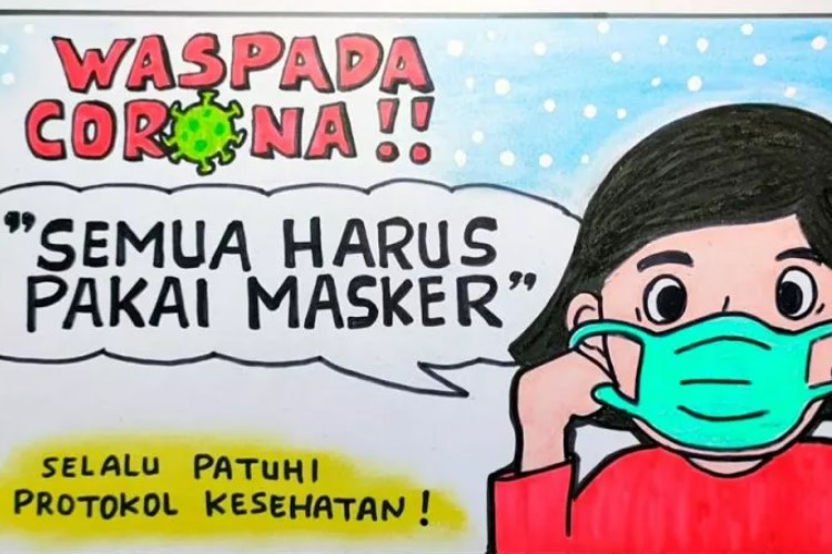 Contoh Gambar Poster Layanan Masyarakat yang Mudah Digambar dan Bagus Buat Tugas Sekolah