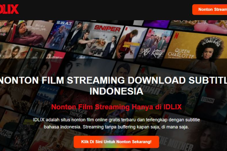 Link Terbaru Idlix Full Movie Terbaru 2025, Streaming Film Terbaik dan Aman Secara Legal Kualitas HD Gratis