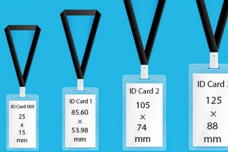 Ukuran ID Card B2 di Word, Umumnya Dalam Sentimeter!