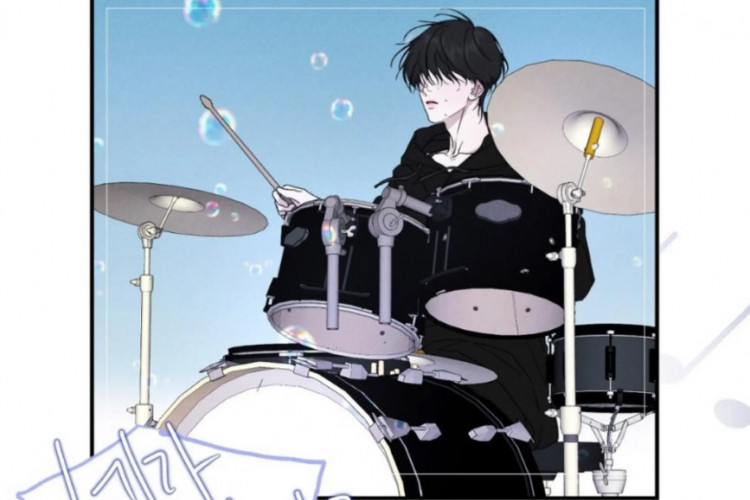 Kisah Cinta Pemain Band! Sinopsis Komik Manhwa BL Love and Roll, Dokhee Sang Drummer yang Jatuh Cinta dengan Artis Tampan