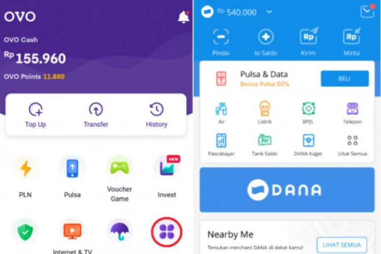 Tanpa Admin! Tips Transfer DANA ke OVO Super Gampang, Pilih Satu Cara yang Kalian Mau
