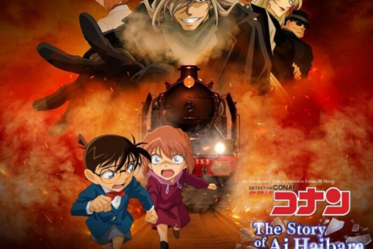 Nonton Film Anime Detective Conan The Story of Ai Haibara: Black Iron Mystery Train Full Movie Sub Indo, Resmi Tayang 31 Mei 2023