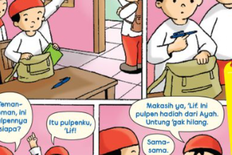 Kumpulan Gambar Komik Islami Untuk Anak, Bangun Pemahaman Agama dan Motivasi Untuk Anak Usia Dini!