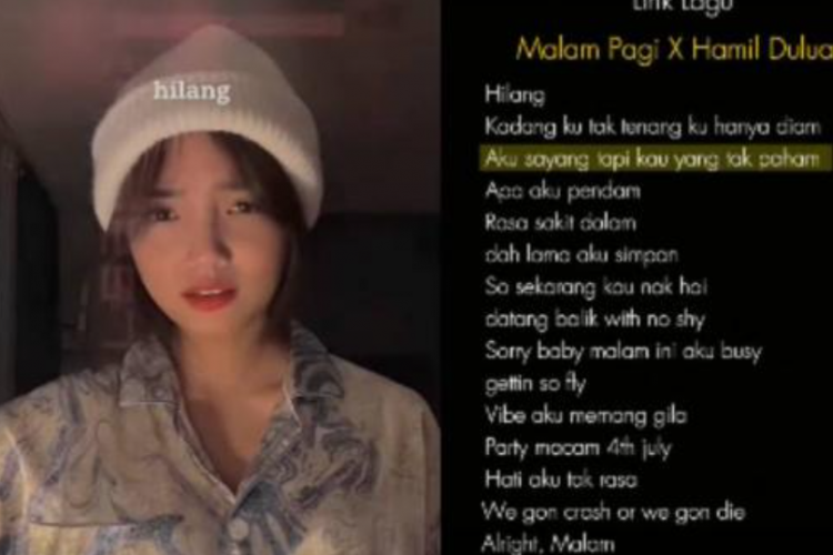 Not Angka Lagu Malam Pagi (Hilang Kadang Ku Tak tenang) Viral TikTok, Sering Trending dan Masuk FYP