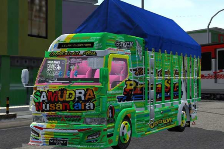 Link Download MOD Bussid Truck Canter Cabe Terbaru 2023, Variasi Banyak Seperti Dunia Nyata