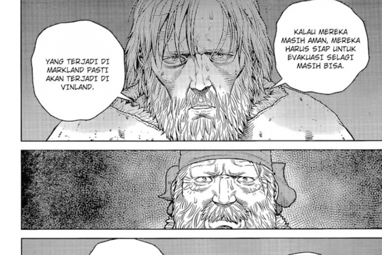 Spoiler Manga Vinland Saga Chapter 202, Pribumi Vinland Harus Segera Pergi Sebelum Wabah Menyebar