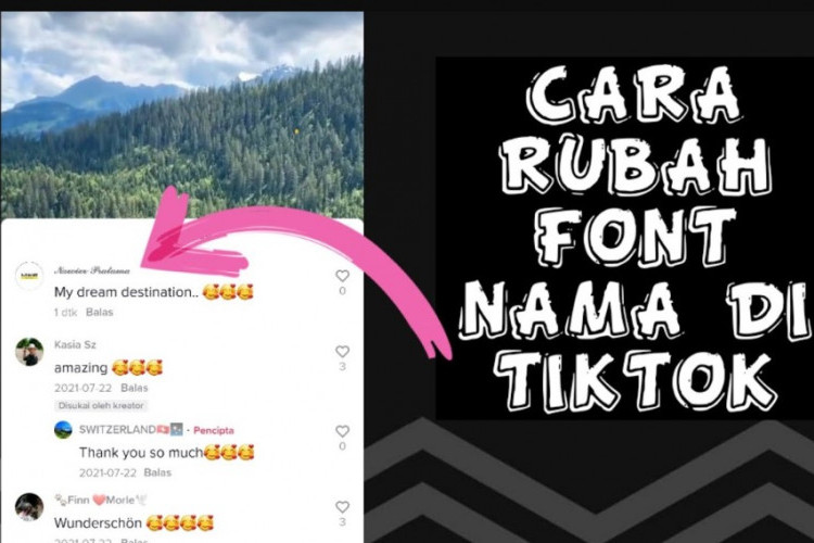 Cara Mengubah Font Username TikTok dengan Mudah, Dijamin Makin Menarik dan Unik