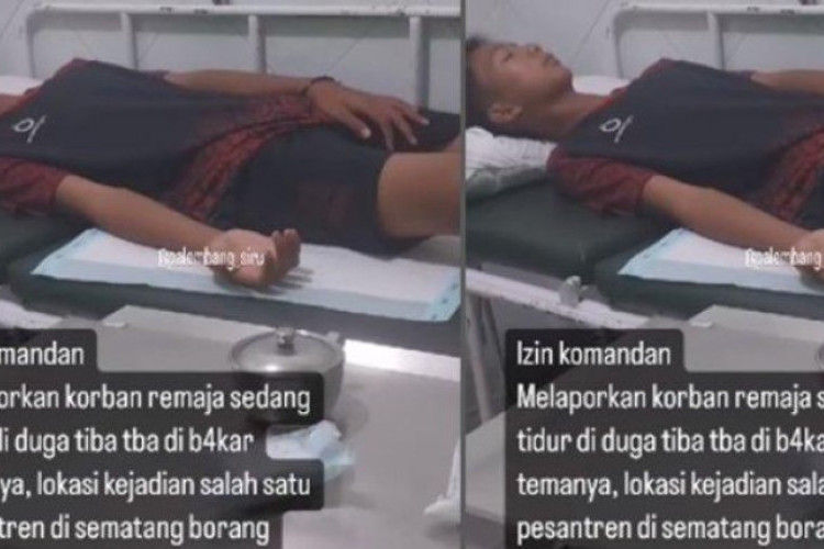 Viral Santri di Palembang Dibakar Saat Tidur, Korban Ungkap Kronologi Cerita Sesungguhnya!