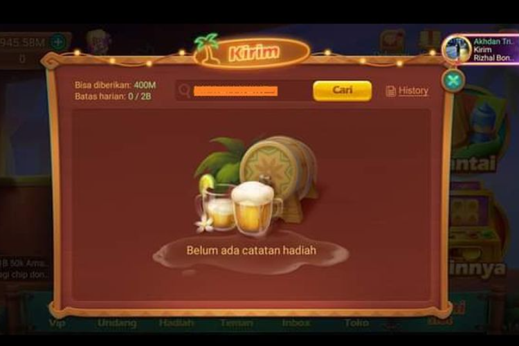 Cara Mengatasi Tidak Bisa Kirim Chip Higgs Domino Level 5 Karena Tombol Kirim Hilang, Ikuti Tutorial Ini