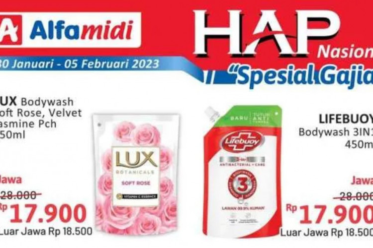 Katalog Promo Alfamidi Terbaru Periode 30 Januari-5 Februari 2023, Beli 2 Lebih Murah