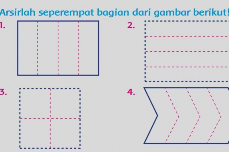 Materi Bilangan Pecahan Kelas 2 SD/MI Beserta Contoh Soal dan Jawaban!