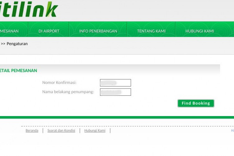 Cara Cek Kode Booking Citilink, Kunjungi Situs Resmi Dengan Konfirmasi Kode