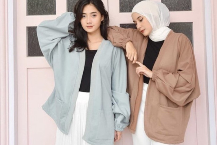 Inspirasi Outer Kekinian untuk Hijabers Simpel dan Keren, Dari Warna Gelap hingga Terang!