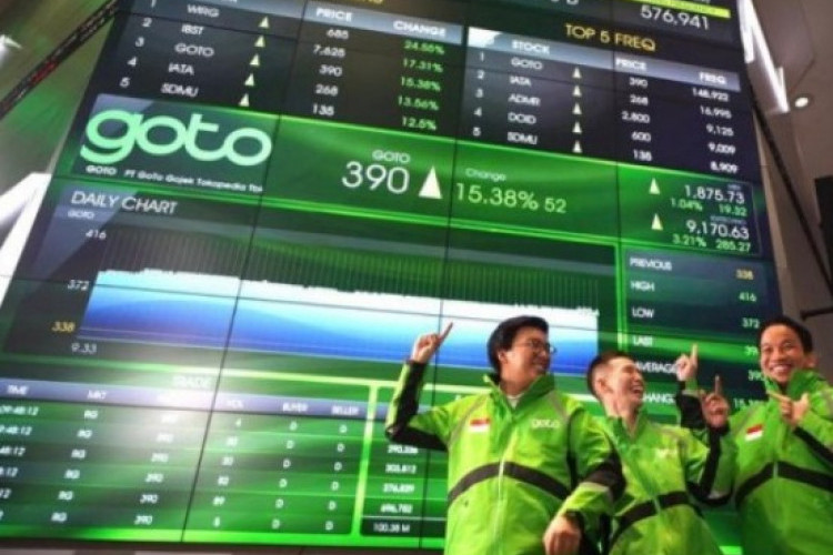 Saham GOTO Hari ini 19 Januari 2023, Naik 7 Poin atau 6,54 Persen ke Posisi 114!