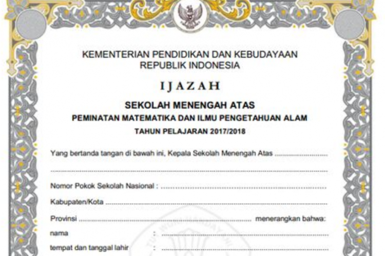 Surat Tanda Tamat Belajar Adalah? Berikut Penjelasan Lengkap Sesuai Peraturan Menteri Pendidikan