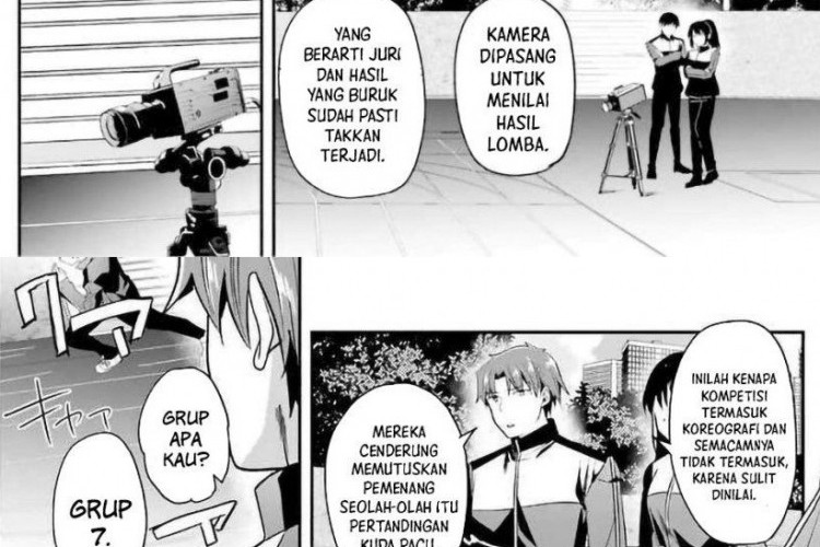 Baca Manga Classroom Of The Elite Chapter  64 Bahasa Indonesia, Pertandingan Horikita dalam Lomba Lari Dimulai