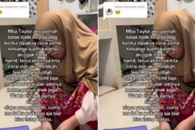 Begini Nasib Wanita yang Curhat di TikTok Karena Dicerai Suami, Tak Miliki Siapapun Sering ke Psikolog!