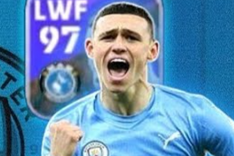 Rating dan Statistik Phil Foden di eFootball PES Mobile 2023, Penyerang Kiri dengan Skill Mantap