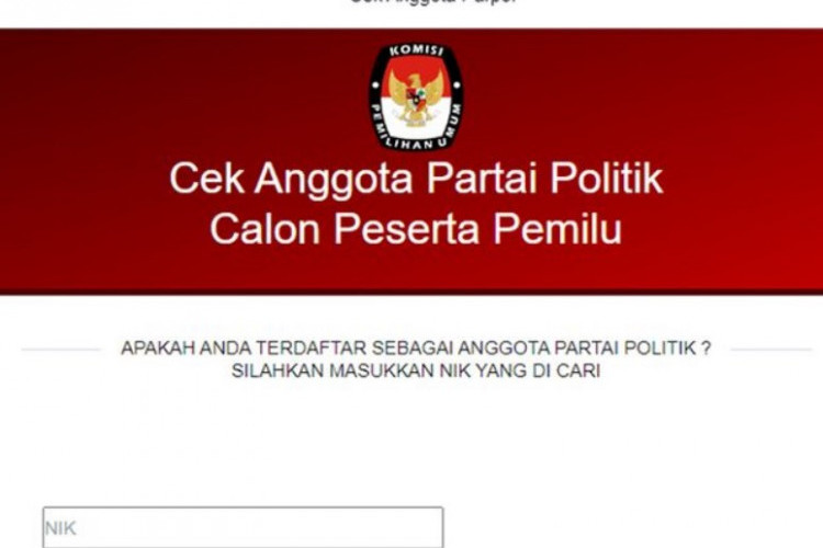 Cara Cek NIK Tercantum di Parpol Pemilu, Awas! Ternyata Bisa Disalahgunakan!