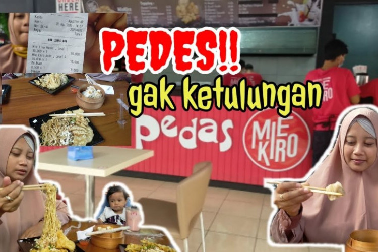 Daftar Harga Menu Kedai Mie Kiro Kebumen Terbaru 2023, Hadir dengan Mie Level 0-10 Sesuaikan Pedasnya