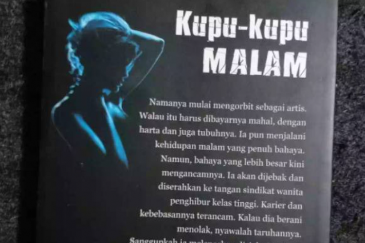 Baca Novel Kupu-Kupu Malam Full PDF, Suguhkan Kehidupan Malam yang Penuh Ancaman