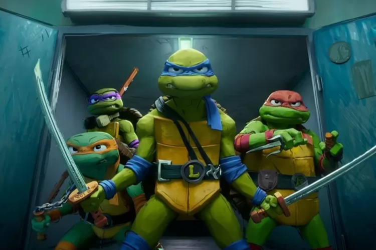 Sinopsis Teenage Mutant Ninja Turtles: Mutant Mayhem (2023) Film Animasi Petualangan Para Mutan di Kota New York