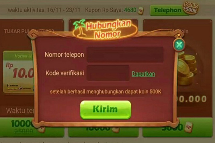 Cara Memasukkan No HP ke Akun Higgs Domino Island, Aman dan Sangat Mudah!