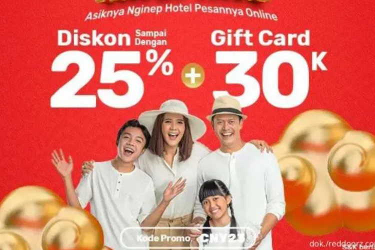 Promo Reddoorz Hari Ini 29 Januari 2023, Staycation di Hotel Bisa Dapat Diskon Hingga 25%