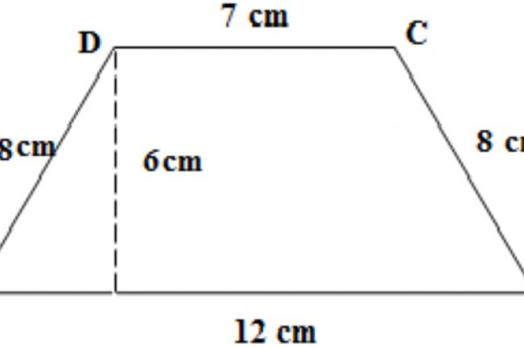 Contoh Soal Sisi Miring Trapesium (Jawaban+Pembahasan), dengan Cara Cepat Jawaban Tepat!