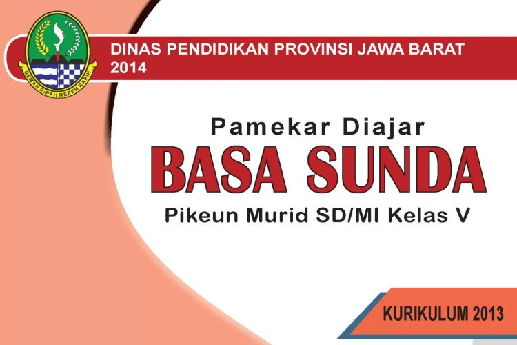 Link Download Buku Bahasa Sunda Kelas 5 Semester 2 SD/MI Tahun 2023 Lengkap Langsung Pelajari di Sini