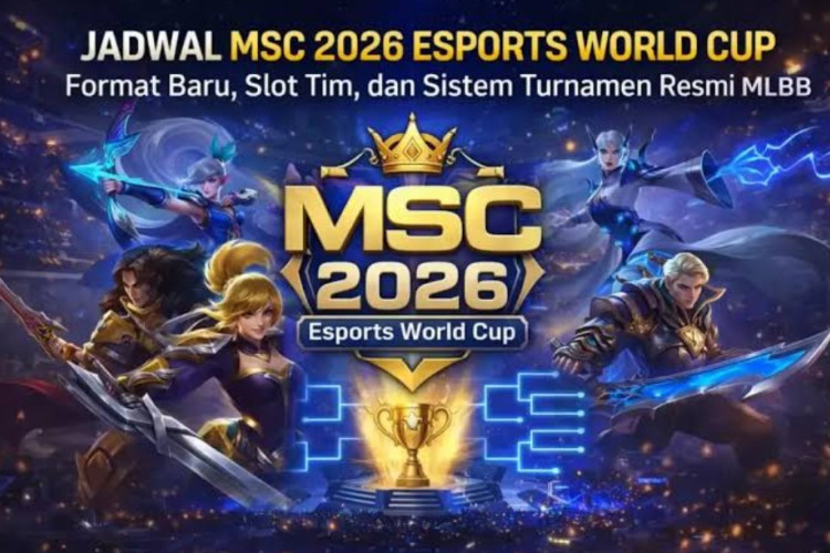 Cek Jadwal MSC di EWC 2026 Terbaru, Lengkap Format Main Hingga Tim Vitality dan ONIC
