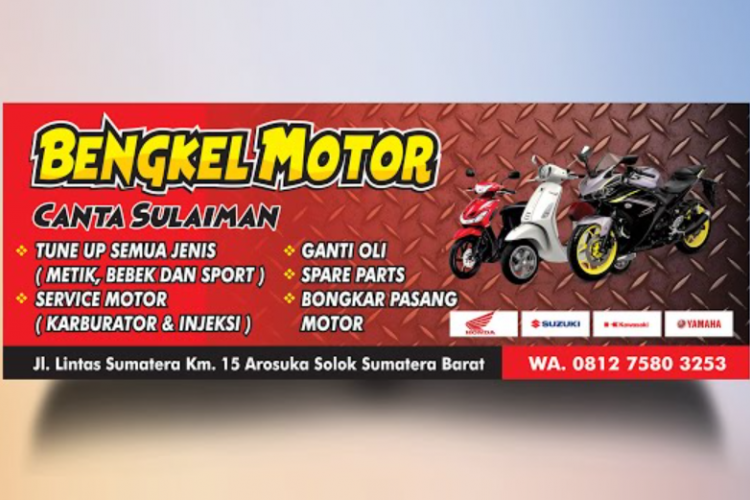 Referensi Logo Bengkel Motor Unik dan Kreatif, Simpel Bikin Pelanggan Mudah Hafal!