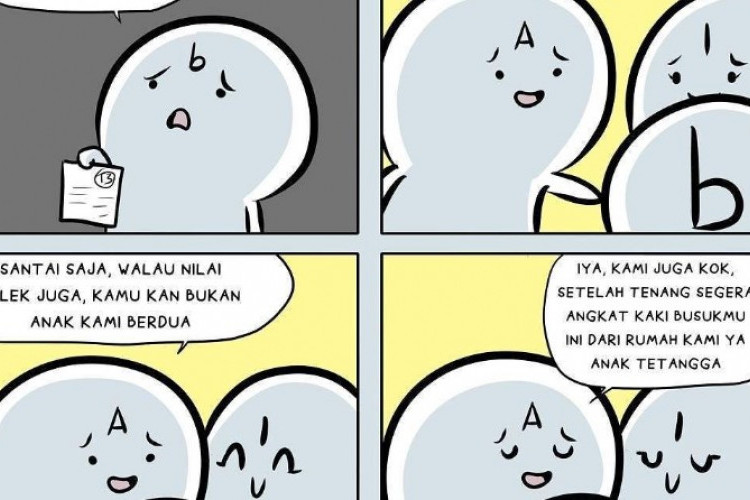 Kumpulan Contoh Gambar Komik Simple 4 Kotak Simple dan Mudah Diikuti, Langsung Unduh Disini!