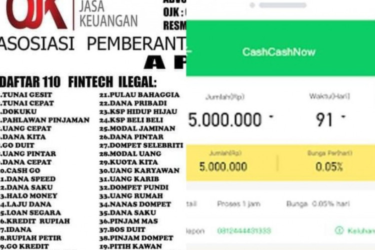 20+ Daftar Aplikasi Pinjol Ilegal 2023 Cepat Cair, Waspada! Bunga Bisa Naik Hingga 50%