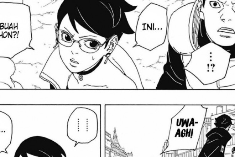 Spoiler Manga Boruto: Two Blue Vortex Chapter 3, Otsutsuki Dilahap Sebuah Pohon!