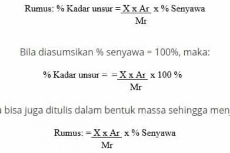 Bunyi Hukum Proust: Rumus, Pengertian, Serta Contoh Soal