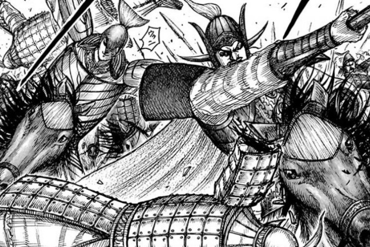 Spoiler Cerita Manga Kingdom Chapter 755, Pasukan Mouten Alihkan Perhatian Pasukan Riboku