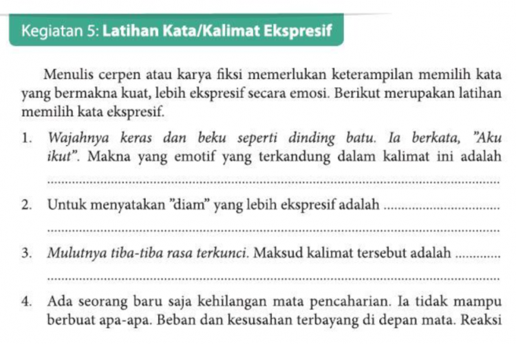 Download Kisi-kisi Soal UTS Bahasa Indonesia Kelas 9 Semester 1 Terlengkap dan Kunci Jawaban!
