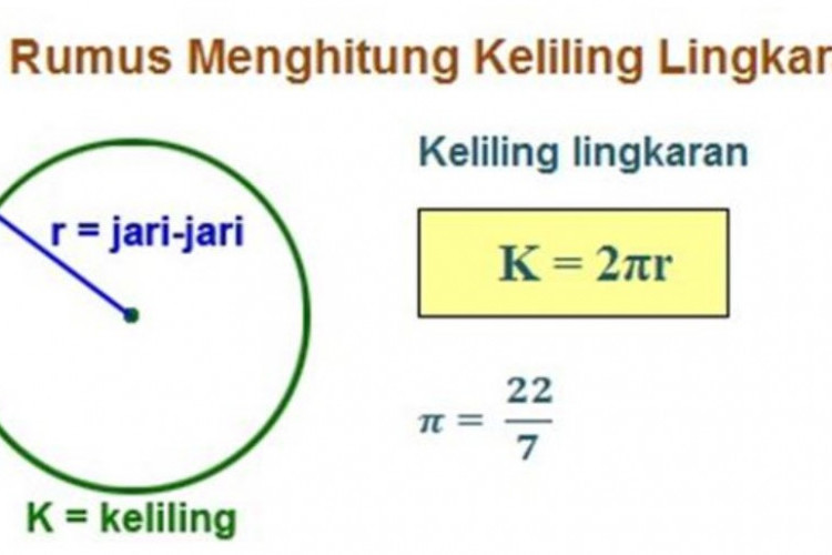 Rumus Keliling Lingkaran Lengkap Dengan Cara Mencari dan Menjawab Soalnya yang Benar