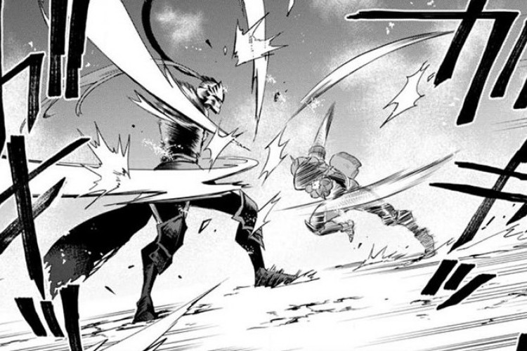 Rea Mengincar Bagian Kepala! Lanjutan Manga Bouken-ka ni Narou! Chapter 43, Pertarungan yang Sangat Sengit!