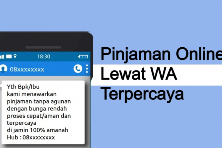 Daftar Pinjaman Online Lewat WhatsApp Terpercaya 2023, Proses Cepat Tanpa Biaya Admin!