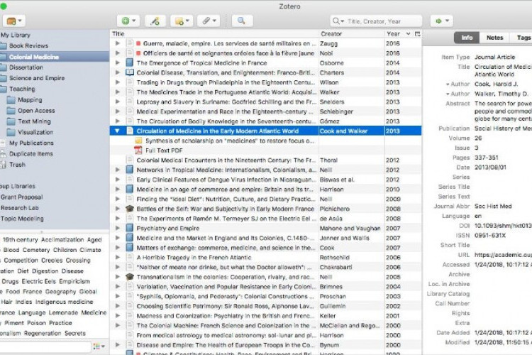 Simak! Kelebihan dan Kekurangan Zotero, Bisa Diakses Secara Gratis Tapi dengan Internet yang Lancar!