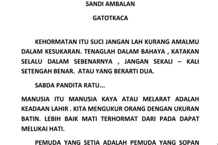 Fungsi dan Tujuan Penggunaan Sandi Ambalan Dalam Kegiatan Pramuka, Bisa Jadi Pendidikan Karakter Berpikir Kreatif