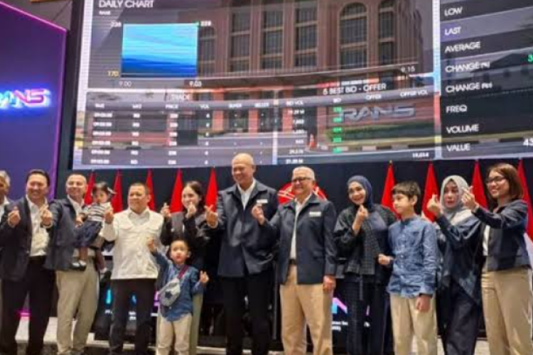 PT RANS Entertainment Indonesia Resmi IPO, Kepercayaan Investor Meningkat Hingga Oversubscribed 