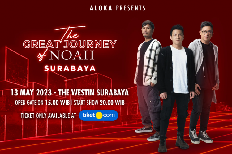 Jadwal Konser Noah Bulan Mei 2023 Lengkap Harga Tiket, Hadirkan The Great Journey of Noah