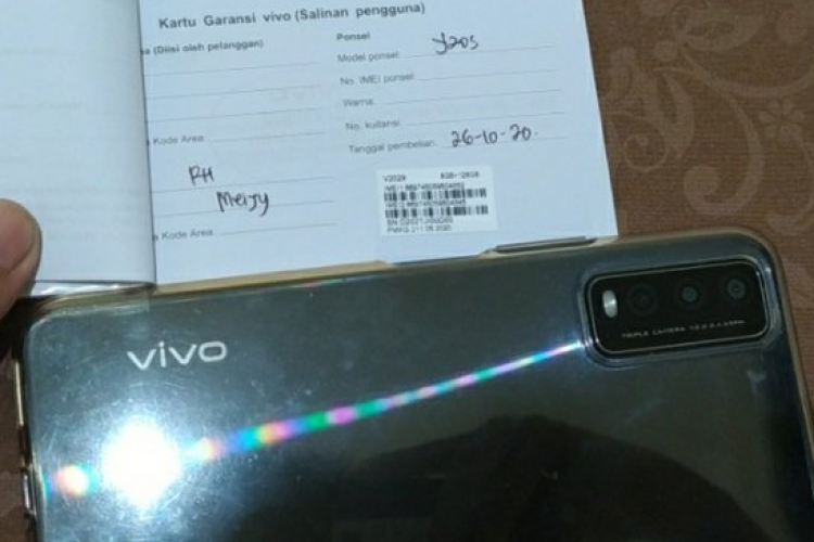 Cara Mengaktifkan Kartu Garansi Elektronik HP Vivo Semua Merk,  Gampang Banget Loh!