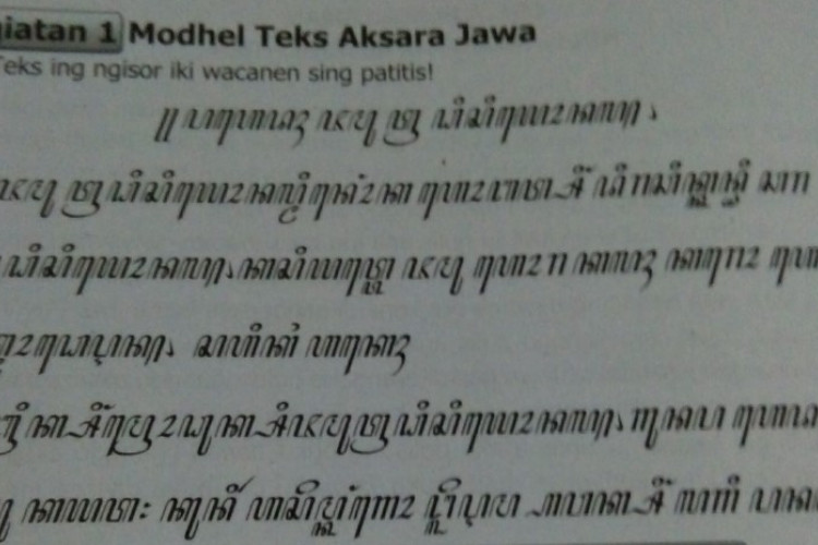 Kunci Jawaban LKS Bahasa Jawa Kelas 7 Semester 2 Lengkap Mulai Pilihan Ganda hingga Essay